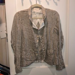 NWOT CP Shades Light Linen Coat